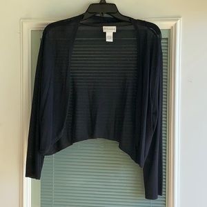 Long sleeve bolero